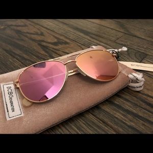 BCBGeneration Modern Aviators - Rose